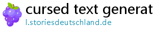 cursed text generator